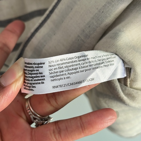 Donated- Eileen Fisher Linen Cotton Short Sleeve Top Bundle XL - Picture 3 of 14